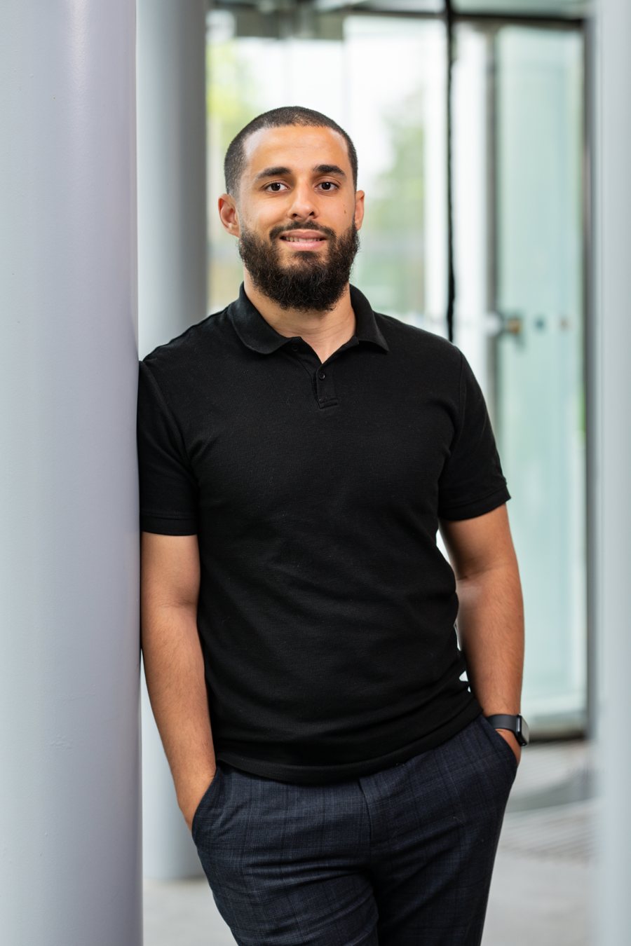 Younes, oprichter van JAF Agency